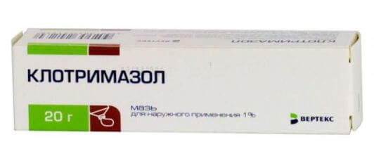 Клотримазол поможет вылечить грибок 