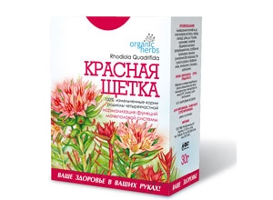 Красная щетка