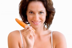 Маска с морковью