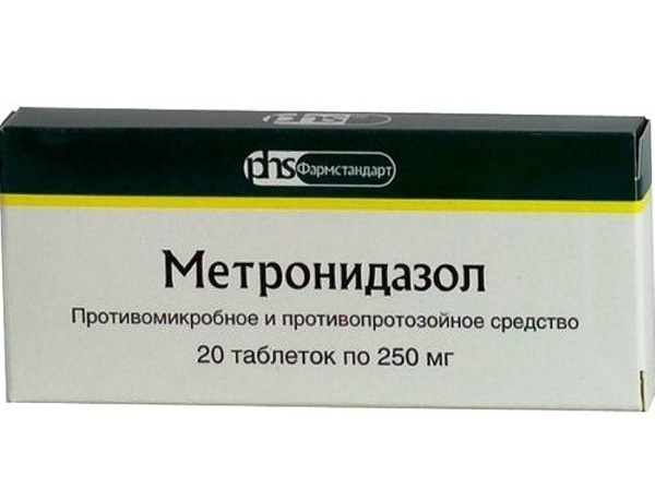 Метронидазол от уретрита 