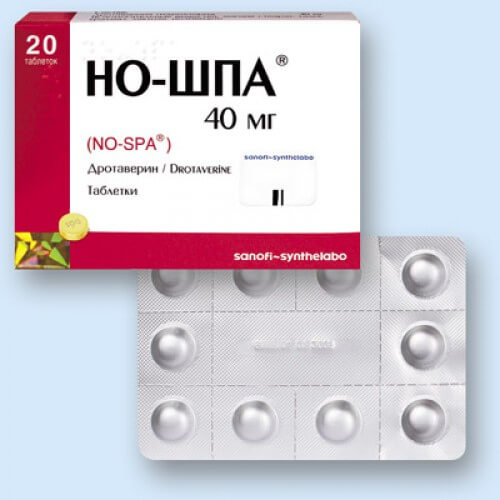 Но-шпа лечение панкреатита