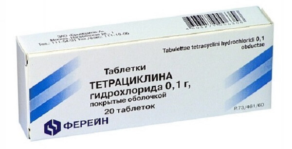 Применение препарата Тетрациклин от диареи
