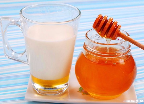 Рецепты молока с медом при боли в горле