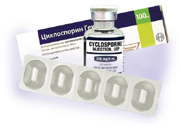 Циклосперин А от псориаза