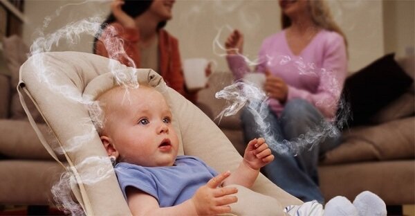 Вред курения для детей