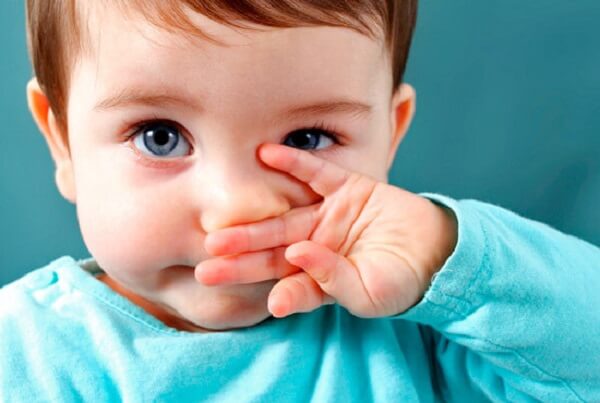 Заложенность носа у детей