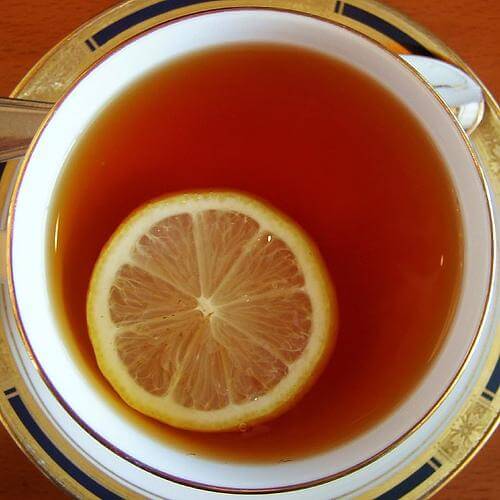 Чай с лимоном от заикания