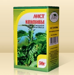 листья крапивы
