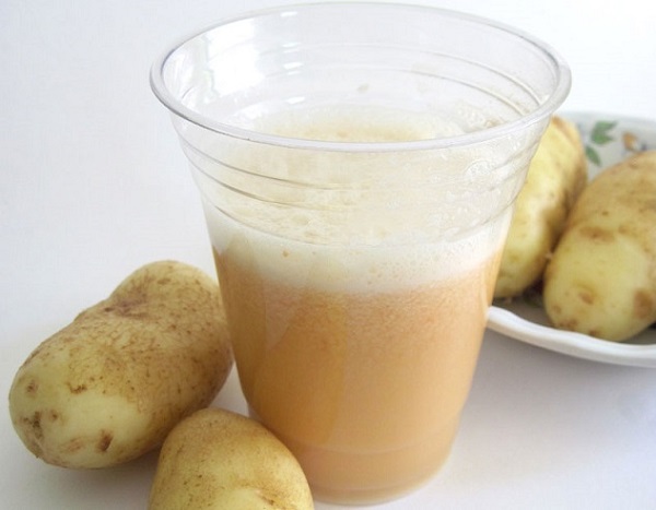 Лечение папилломы картофелым соком