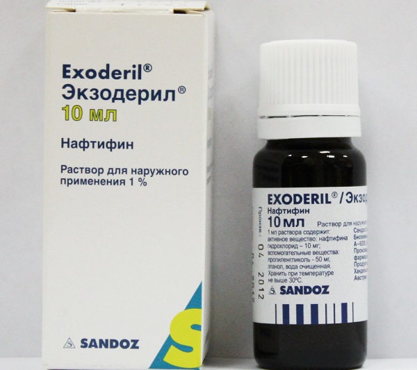 Грибок ногтей лечение Экзодерилом 