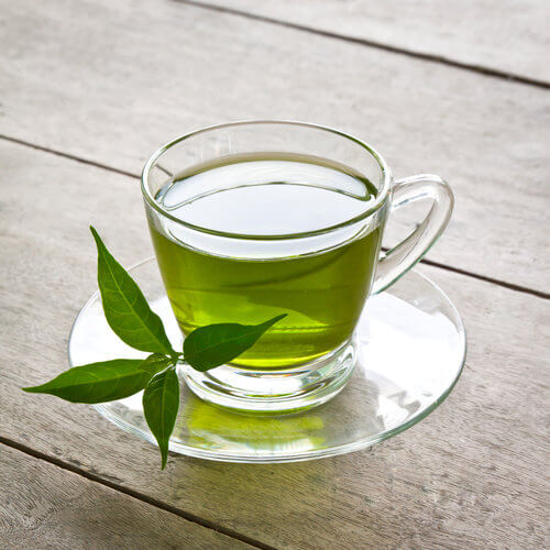 Зеленый чай от лицевого купероза