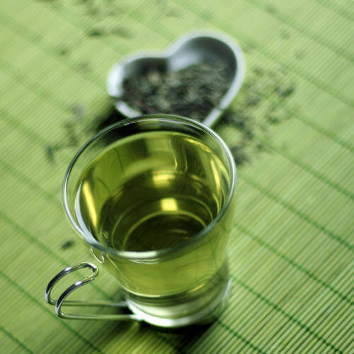 Зелёный чай при ушибе лица
